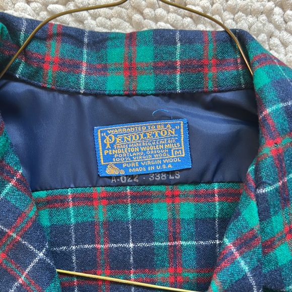 Vintage Pendleton Wool MacHardy flannel - Picture 2 of 4